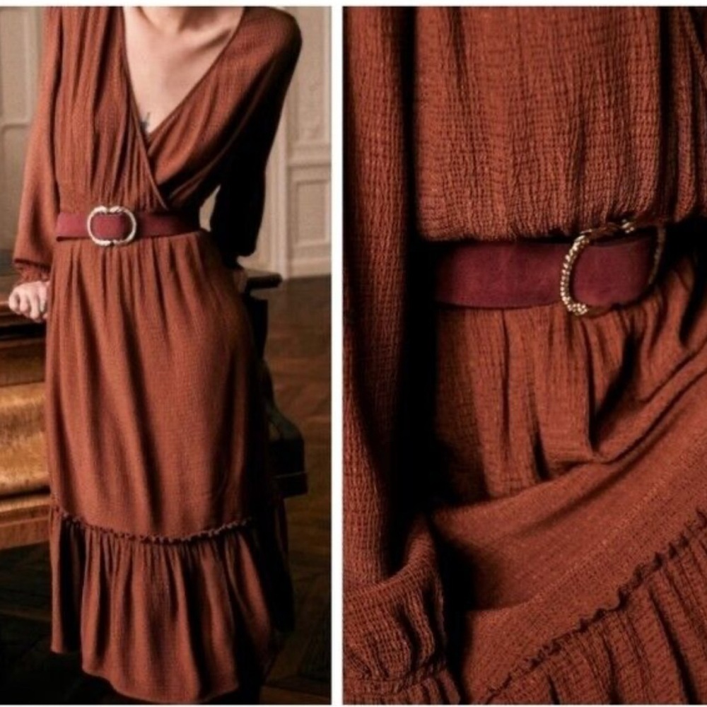 Sezane Titiane Midi Dress
